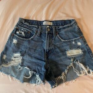 Abercrombie and fitch boyfriend shorts